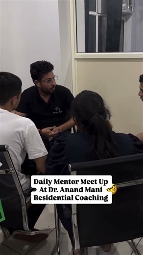 Daily Mentorship session at ‪@Dr.AnandManiResidentialSchool‬ #neet2026 #neetpreparation #dranandmani