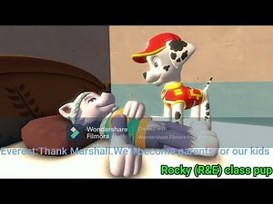 SFM PAW Patrol | Everest is sick because she's pregnant(Evershall moment)