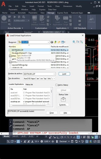 Autolisp para editar números - Sumar-Multiplicar (EDIT NUM) #ingenieriafacil #LuisCardenas #ingenieriacivil #arquitectura #estructuras #AutoCAD #autolisp #lisp 📊 Potencia tu productividad en AutoCAD con el curso de Creación de herramientas para AutoCAD con AutoLISP 💥 CURSO AUTOLISP ¿Quieres automatizar tareas, ahorrar tiempo y mejorar la precisión de tus planos? Inscríbete aquí 🚀 WhatsApp: https://wa.link/38k9bs 📥 Visita nuestra página y descarga recursos gratis: 🌐 https://www.ingenieriafac