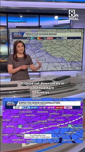 Big snowstorm headed for Pa. | Latest snowfall accumulation map