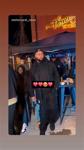 Stefon Diggs and Cardi B leaving her Little Miss Drama Tour in Washington DC last night.