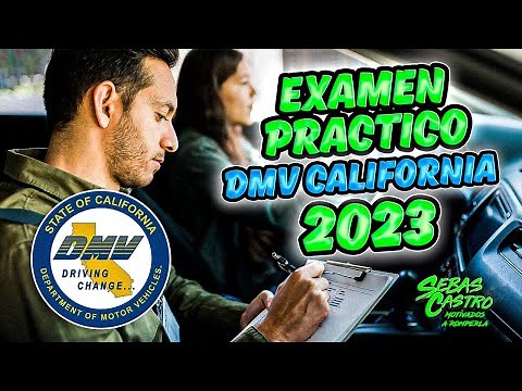 2023 EXAMEN PRÁCTICO DE MANEJO DMV CALIFORNIA
