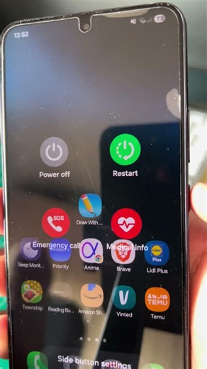 How to power off Samsung phone easily customise power button