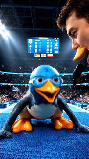 Penguin Diving Finals — Breed vs. Board #PenguinOlympics #Diving