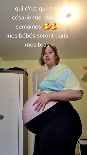 césarienne programmé hâte qu'ils arrives mes bébés 🥰
