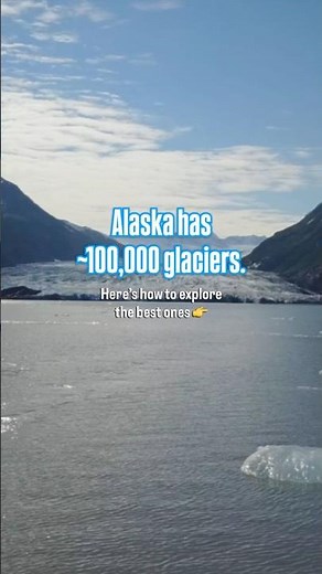 Explore Alaska's glaciers! 🏔 🧊