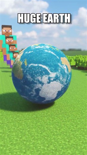 Earth vs Every Size Steve! #teardown #minecraft