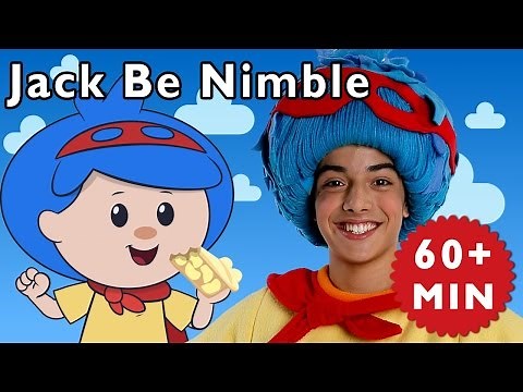 Jack Be Nimble + More | Nursery Rhymes from Mother Goose Club