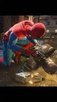 Spider-man vs Shocker #marvel #gamer #playstation #spiderman #insomniacgames #