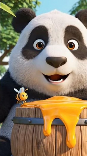 Cute Panda Cartoon Video | Funny Panda Dancing | Animal Cartoon for Kids #Shorts