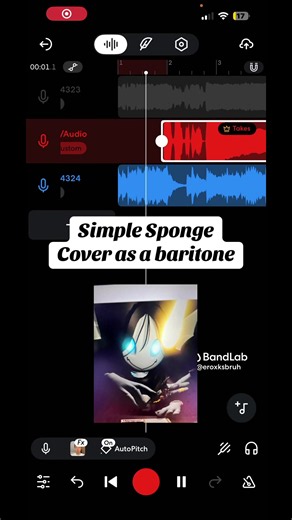 Idk how I did it but I did it #spongebobthemusical #sebastiansolacepressure #songcover #baritone #singing