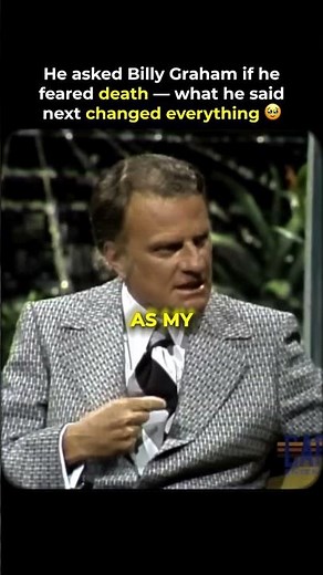 Billy Graham's answer about death will stay with you 🥹 #Faith #Jesus #Christian #Testimony