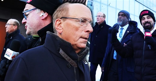 BlackRock and WEF boss Larry Fink CONFRONTED in Davos