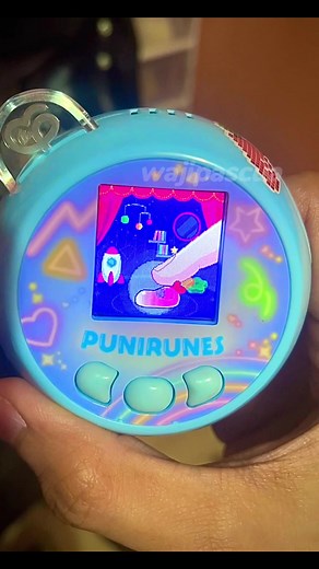 Punirunes 2024: Virtual Pet Interactive Toy with Mini-Games