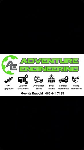⚡ Adventure Engineering – jou beste vriend! Van al jou elektroniese kampeerbehoeftes tot daai ekstra gadgets wat die lewe makliker maak, hulle het dit alles en nóg meer. 🎯 Kom toets ook jou mik by hul windbuks skietkompetisie! Maak beslis ’n draai by hul stalletjie tydens Hopetown Skou. | Hopetown Skou