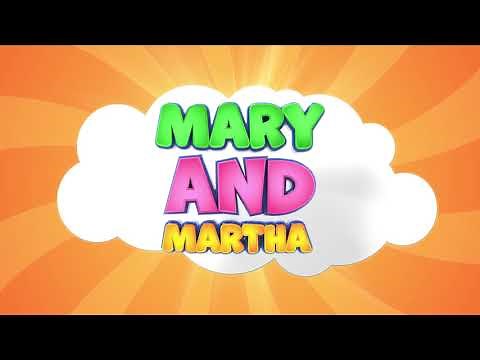 Mary And Martha puppet Bible story for kids