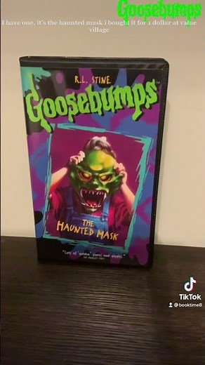 Goosebumps vhs 📼