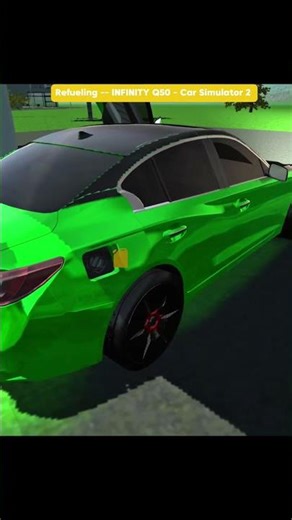 Re Fueling My INFINITY Q50 ? Car Simulator 2#carsimulator2newupdatedownload #carsimulator2#1k