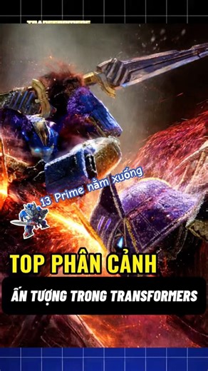 Phân cảnh ấn tượng - 13 Prime nằm xuống #transformers #prime #megatronus #alphatrion #one