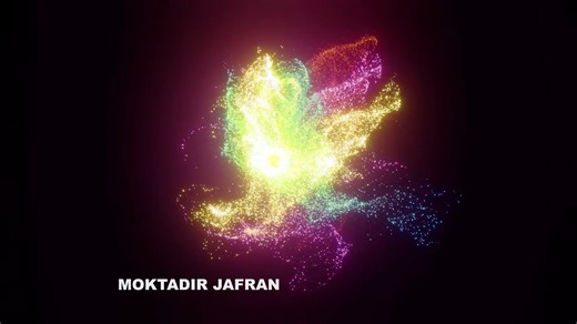 Vibrant Cosmic Nebula Animation