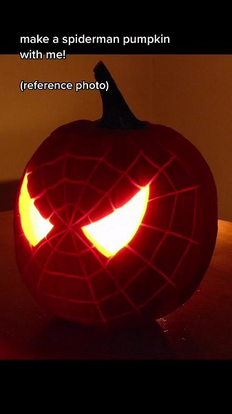 Creating a Spiderman Pumpkin for Halloween Fun!