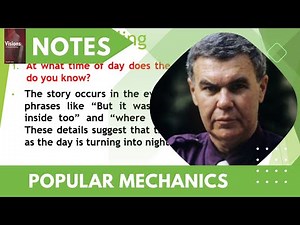 Popular Mechanics Exercise||Visions||BBM,BBA,BBS note||Raymond Carver