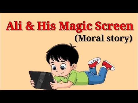 Ali & His Magic Screen | Moral Story | Childenzia English Story #childrenia
