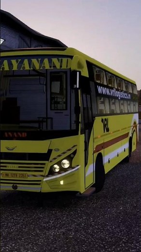 VRL Bus mod | Veera V7 AC Sleeper bus mod | Lynx modding ETS2 #shorts