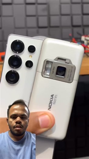 Byte Reactions on Instagram: "Camera Comparison - Samsung S25 vs Nokia N82"