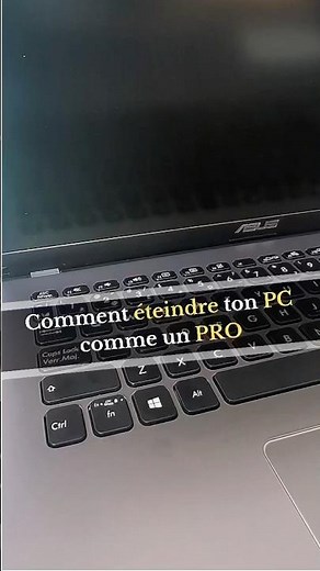 Comment éteindre son PC comme un Pro...