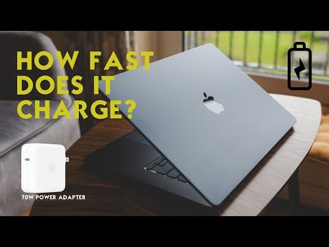 Power Up! 70W Magic: Watch the 15' MacBook Air Charge from 0 to 100!