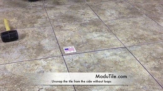 Interlocking Basement Floor Tiles