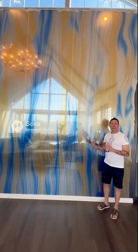 TRI-COLOR LIQUID CHROME WALL PAINT! Turns any surface into ART and a MIRROR! Comment “ART” for Info