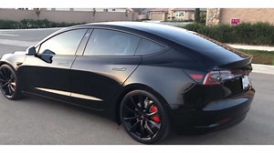 Check Out All The Mods On This Tesla Model 3 Performance