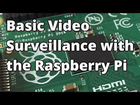 Basic Video Surveillance with the Raspberry Pi