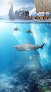 Este tiburón tiene más de 400 años… y sigue vivo 🦈⏳ #tiburon #curiosidades #oceano