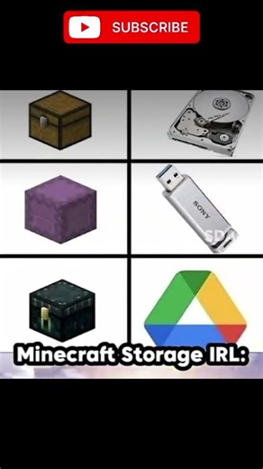 Minecraft Chest vs Real Life Storage 😂 #minecraft #shorts.