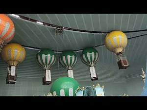 서울 롯데윌드 풍선비행 Balloon flight in Seoul lotte world.