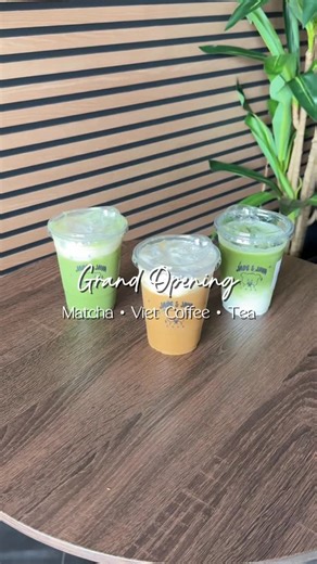 Kimball & Monica | Bay Area Foodies 𓌉◯𓇋 on Instagram: "✨NEW✨ Matcha • Viet Coffee • Tea Spot in San Francisco, CA! 🍵☕️🫖 @jadejavacafe is having their GRAND OPENING and you don’t want to miss out. Located close to San Francisco State University (with parking!) they have the cutest logo and carefully crafted drinks. They bloom their whisk and have traditional Vietnamese drip coffee. 💌 Be sure to Save and Follow for more! ◡̈ 📍Jade & Java Cafe 51 Cambon Dr. San Francisco, CA 94132 🕰️ 11am-7pm