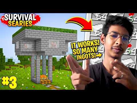 Making Iron Farm And House | Minecraft New Journey | Stream #3 | #minecraft #shorts #live