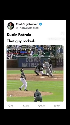 Dustin Pedroia | #thatguyrocked