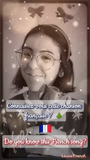 Laura on Instagram: "Bonjour ✨ Jusqu'à Noël, je vais vous partager des chansons françaises en lien avec Noël !  Dans cette vidéo, je vous présente une chanson et la définition du titre  À demain pour d'autres vidéos ! #noel #christmas #christmassong #chansondenoel #claudefrançois #rosesdenoel #frenchsong #French #France #cloclo #vocabulary #fle #francais #learnfrenchwithmusic #learnfrench"