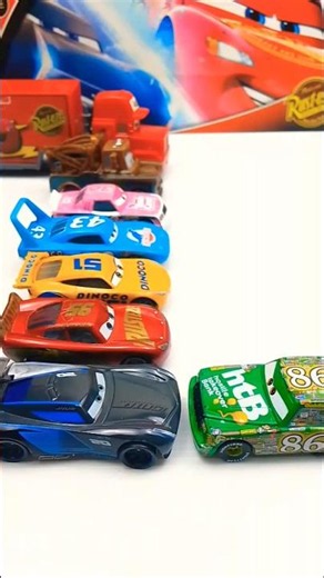 Cars, Chick Hicks Pushed Jackson Storm, Mcqueen, McQueen Cars, Pixar Cars #cute #cars #disneycars