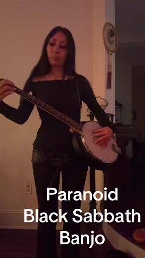 Banjo Cover of Paranoid by Black Sabbath