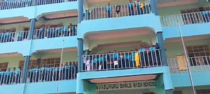 I'm happy to see these students of Nyabururu smiling.. Through mama County Hon Donya Dorice Aburi we will reach out to students in different schools.. Thank you Mary Wanganga of Partiners for Care.. Wanasema Charity begins at home... Niko kisii sasa... | Sammy Ondimu Ngare