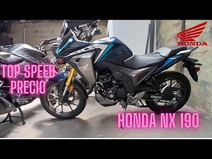 Honda NX 190 - CB 200 X | Price | Top Speed ​​| Specs | The low-displacement commuter motorcycle