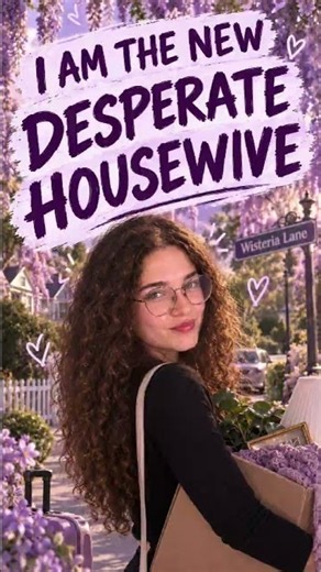 I'M MOVING TO WISTERIA LANE. 💜🌸