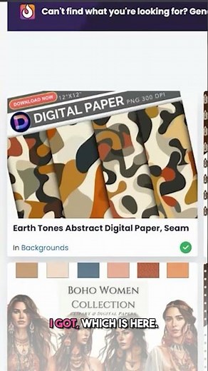 How To Get Unique Seamless Paper for Your Digital Products.
