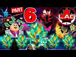 🐳PART 6! Whaling Grand Finale! MORE TITAN CRYSTALS & NEXUS! Awakening Gem! Lizard? CYBER SALE! -MCOC