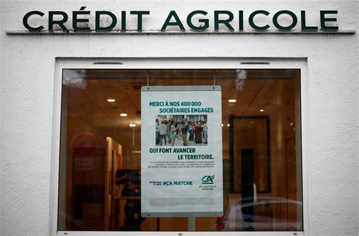 Crédit Agricole augmente légèrement son RNPG au 1er trimestre